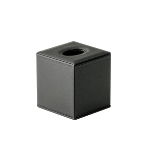 Tissuebox - PU leather - Black 
