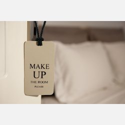 Forstyr ikke skilt - Stof snor