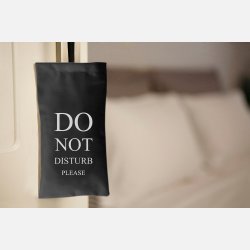 Forstyr ikke skilt - udend�rs