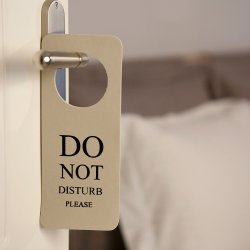 Forstyr ikke skilt - 