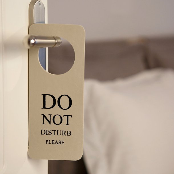 Forstyr ikke skilt - 