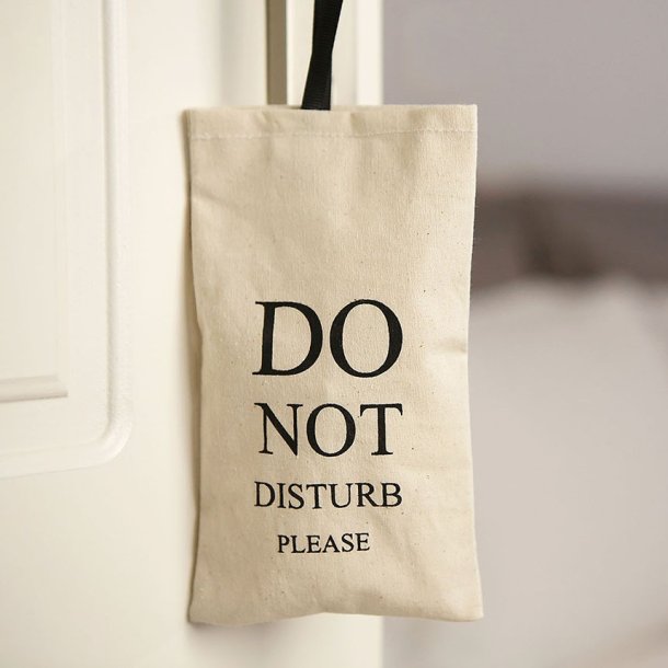 Forstyr ikke skilt - udend�rs