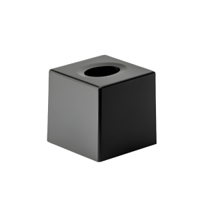 Kleenexboks - Sort - Kvadratisk