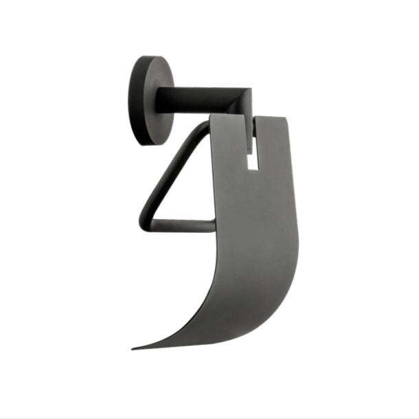 Aveto toiletrulleholder med l�g