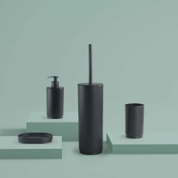 Sharon toiletb�rste - Mat sort