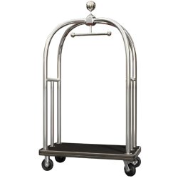 Birdcage kuffertvogn - Krom/Sort