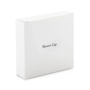 Shower cap - White box 